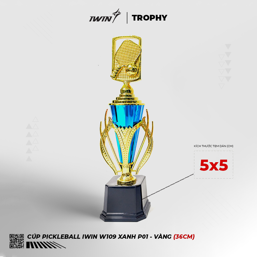 Cúp iWin W109 P01 Xanh