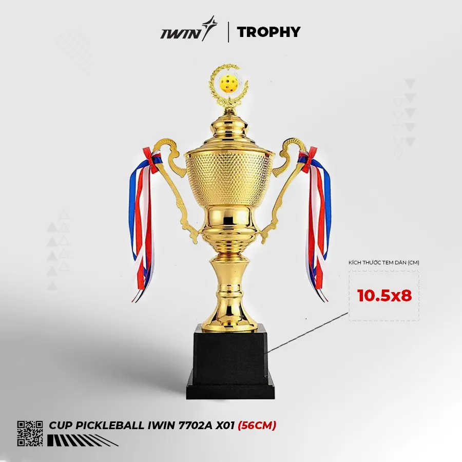 Cúp Pickleball iWin 7702 X01 - A