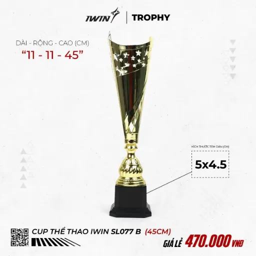 [SP001784] Cúp iWin SL077B