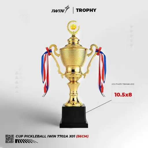 [SP001799] Cúp Pickleball iWin 7702 X01 - A